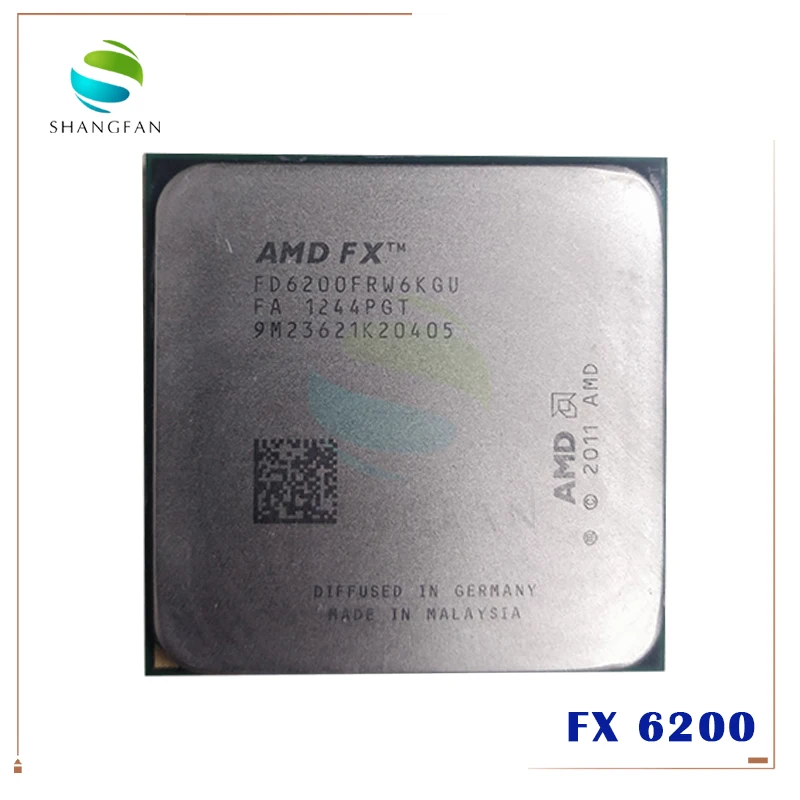 

AMD FX-Series FX-6200 FX 6200 FX6200 3.8 GHz Six-Core CPU Processor FD6200FRW6KGU Socket AM3+