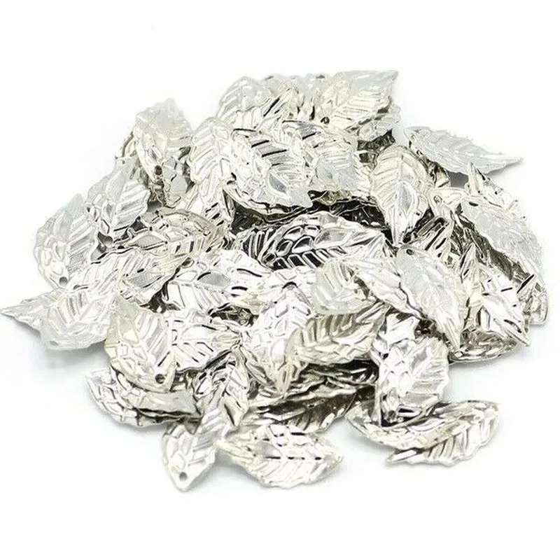20/100 штук металлические подвески штампованные листовые бусины свободные хлопья