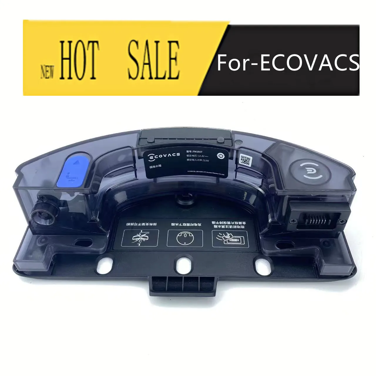 

ECOVACS-Kit de fregado por vibración para Deebot T8, AIVI, T8, MAX, T8, AIVI PLUS