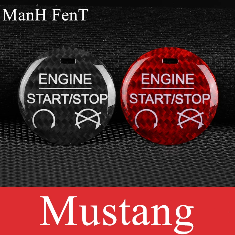 ManH FenT наклейка для кнопки включения и остановки двигателя из настоящего