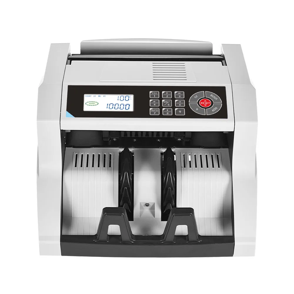 Настольный автоматический/ручной счетчик банкнот для денег Счетная машина ЖК