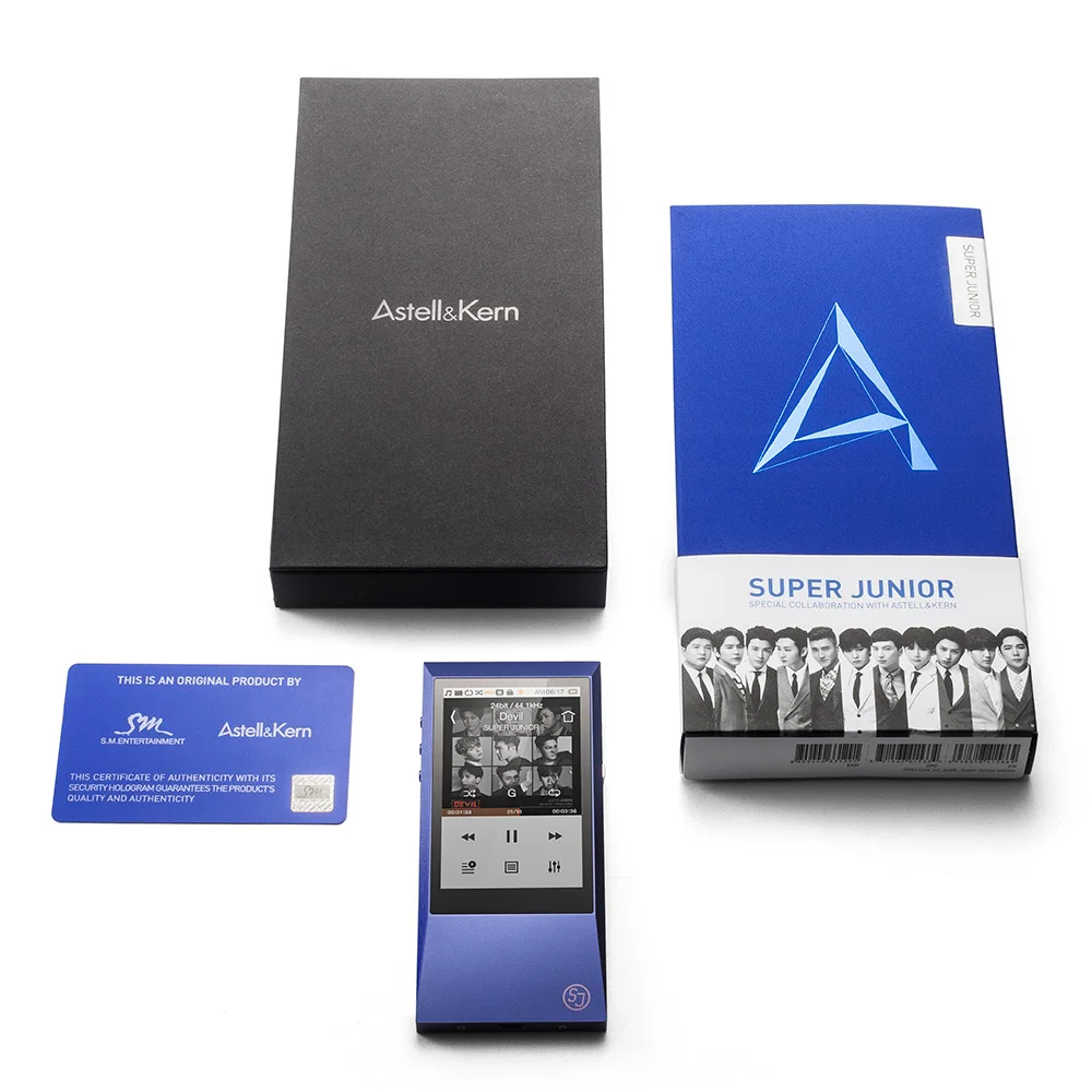 Оригинальный IRIVER Astell & Kern AK Jr 64 Гб HIFI плеер портативный DSD Музыка MP3 аудио без