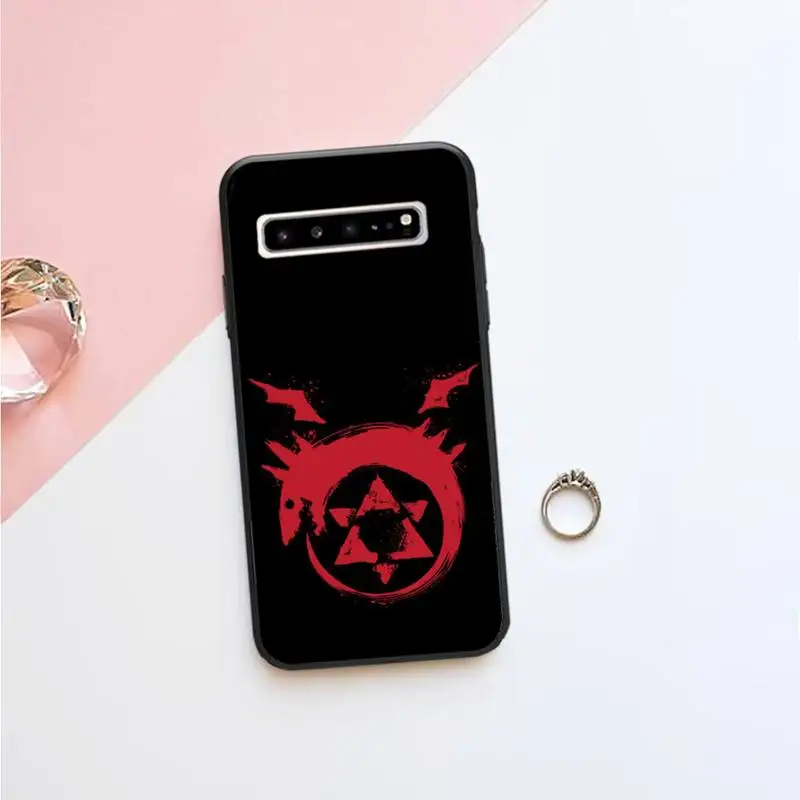 

Fullmetal Alchemist Phone Case coque fundas etui for samsung galaxy A10 A20 A30S A40 A50 A51 A70 A71 note 8 9 10 cases cover