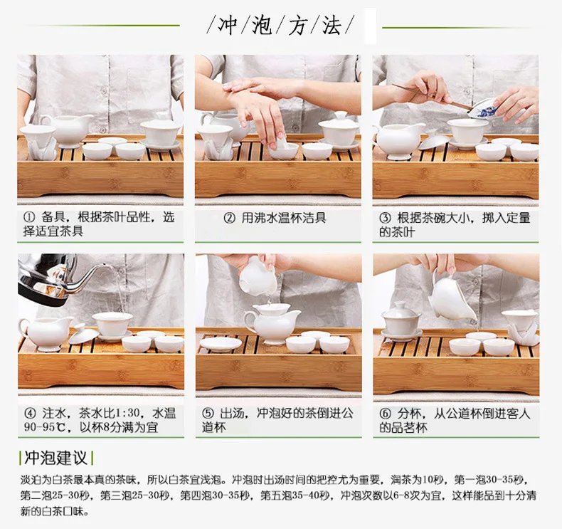 Чай с серебряной иглой Baihao Yingzhen, белый чай класса Baihaoyinzhen для сыпучих китайских натуральных органических продуктов питания