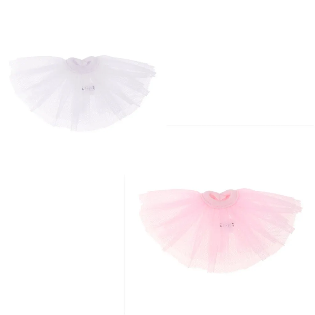 Красивая и милая юбка-пачка ручной работы сетчатая юбка для кукол BJD 1/6 нарядное