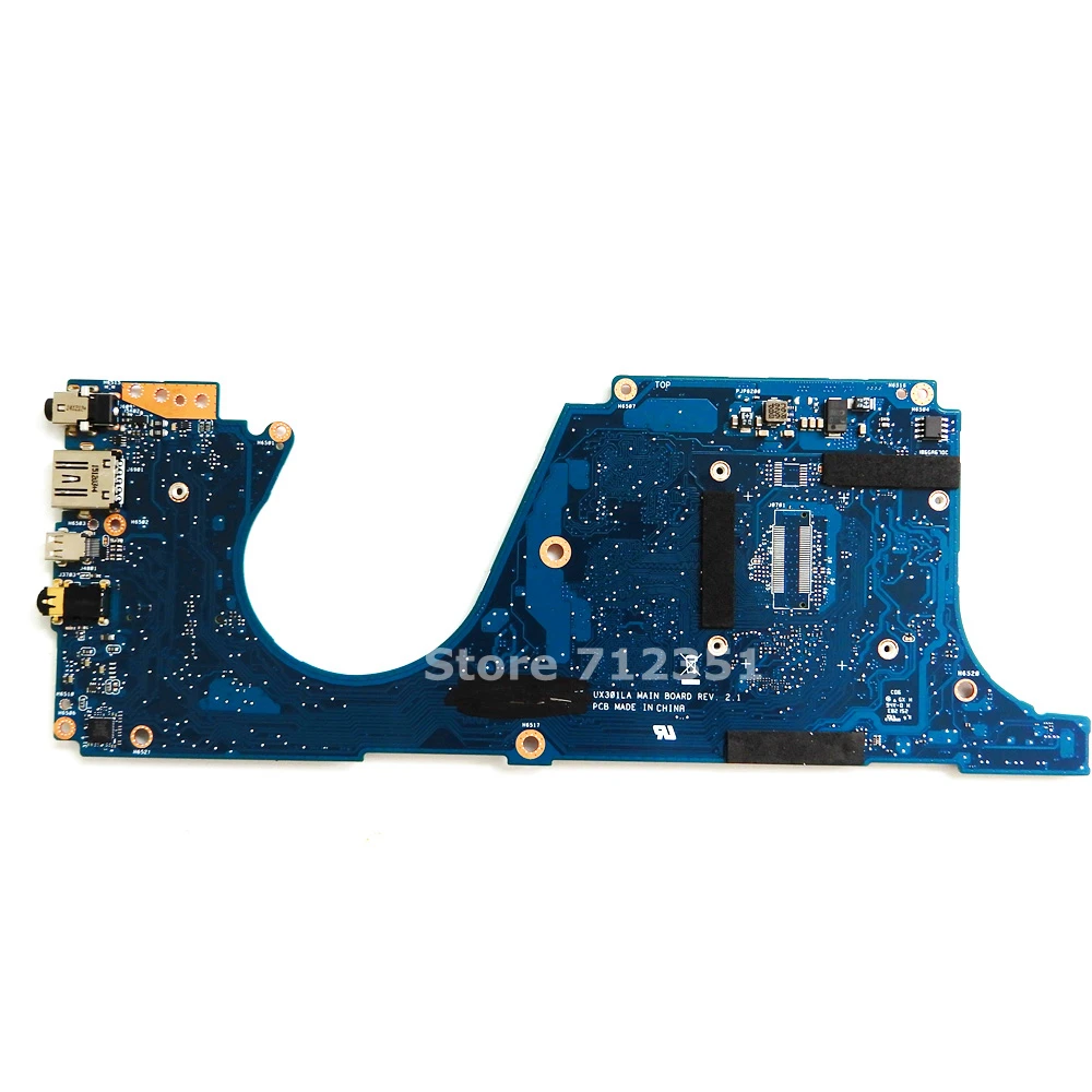 ux301la i7 4500 processor cpu 8gb ram mainboard rev 2 1 for asus ultrabook ux301 ux301l ux301la zenbook motherboard test 100 ok free global shipping