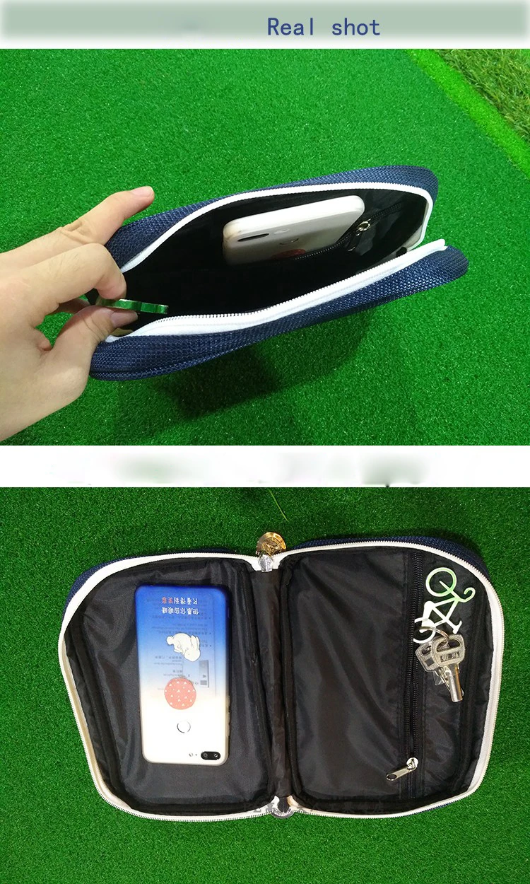 PLAYEAGLE синий нейлоновые сумки для игры в гольф Легкий Гольф мешок метки мяча