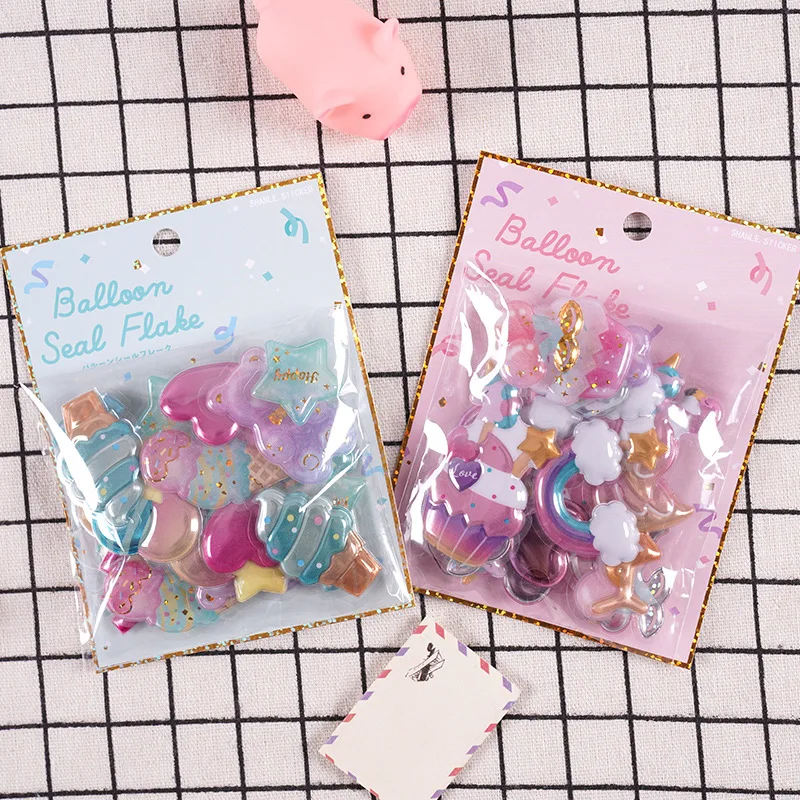 

1 упаковка/1 лот Kawaii Канцелярские Стикеры s Наклейка для воздушного шара стикеры упаковка дневник планировщик декоративные мобильные стикер...