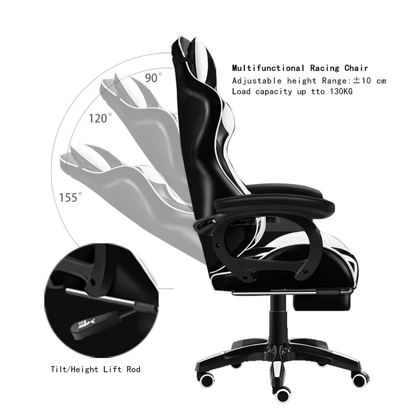 Кресло компьютерное игровое domtwo искусственная кожа цвет в ассортименте|Офисные