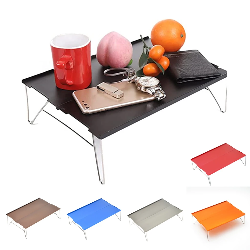 Складной мини-стол для кемпинга из алюминиевого сплава прочный легкий стол
