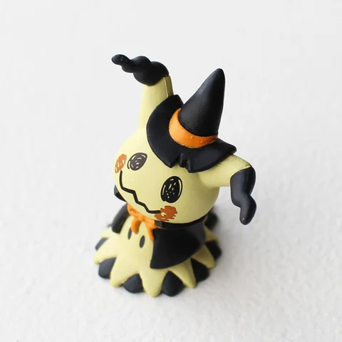 TAKARA TOMY покемонов 5 шт./компл. 4,5 см Mimikyu Пикачу Rowlet Косплэй Аниме фигурки героев модель игрушки для детей