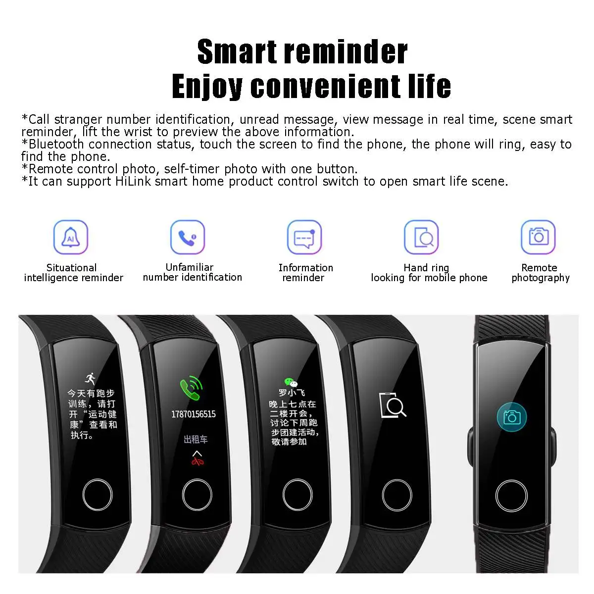 Смарт-часы huawei Honor band 5 AMOLED Смарт-часы huawei кровяное кислородное сердце яростный ftness трекер сна swiming sport trakcer gps