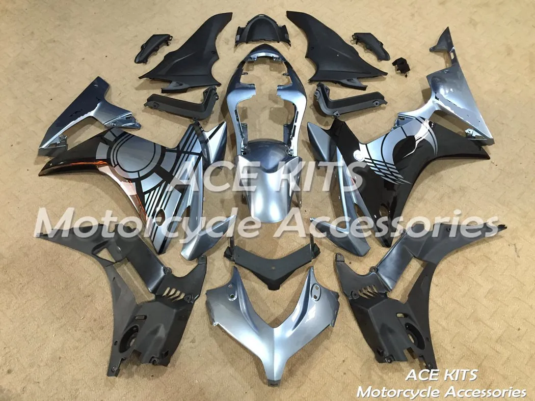

New ABS Injection Fairings Kit Fit For HONDA CBR500R 2013 2014 Black, Silver