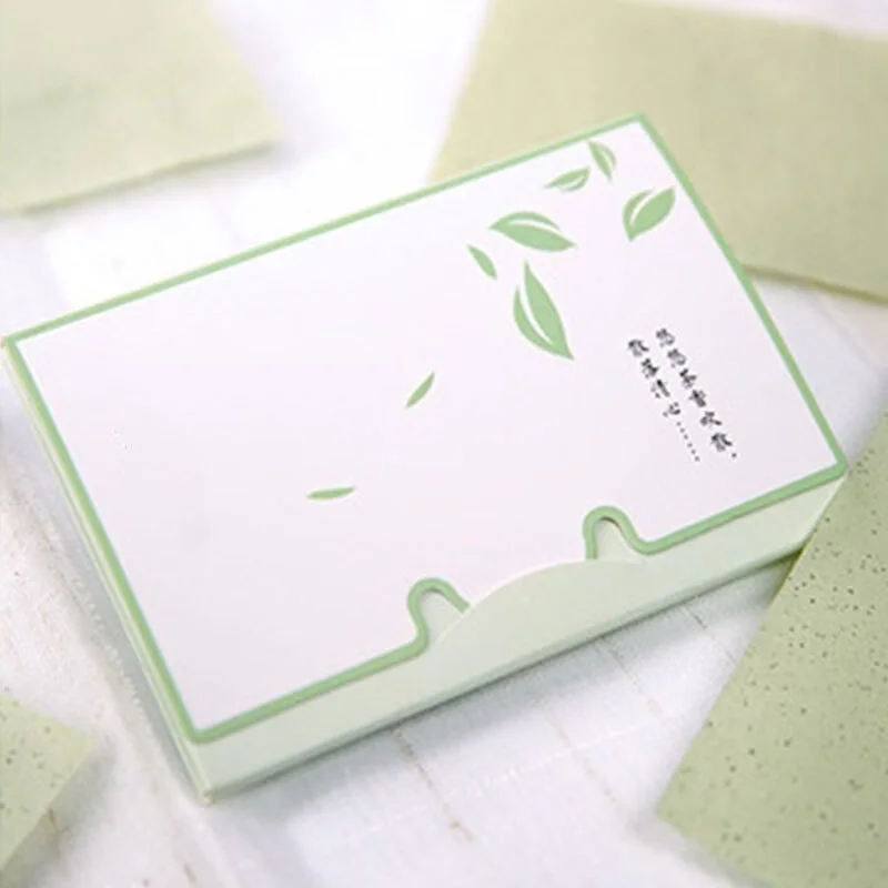 

3 box pack Tissue Papers Green Tea Smell Makeup Cleansing Oil Absorbing Face Paper Absorb Blotting Facial Cleanser Face Tool