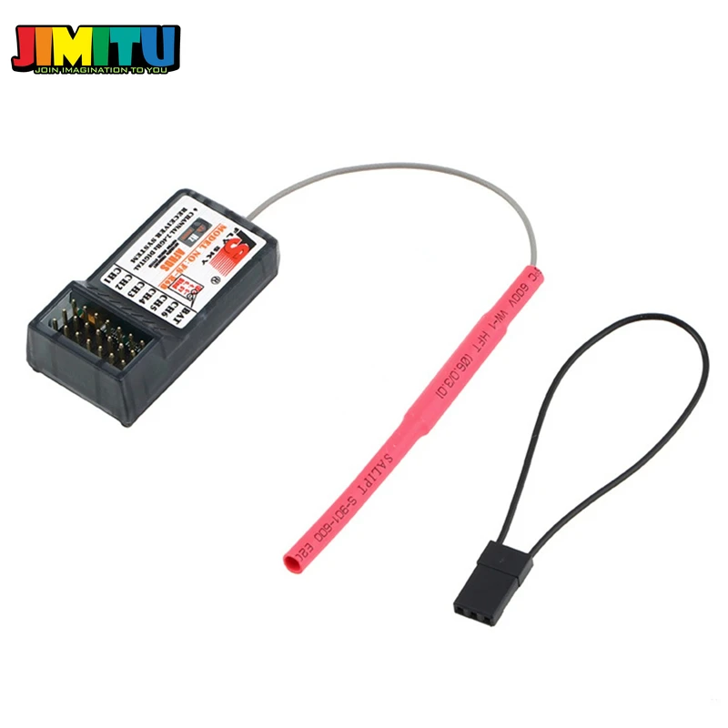 JIMITU FlySky ресивер Радиоуправляемый AFHDS FS R6B 2 4 ГГц 6 каналов для i6 i10 T6 CT6B TH9x детали