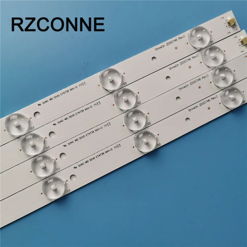 Светодиодные ленты для подсветки телевизионной панели 32 дюйма 63 см * 1 7 |