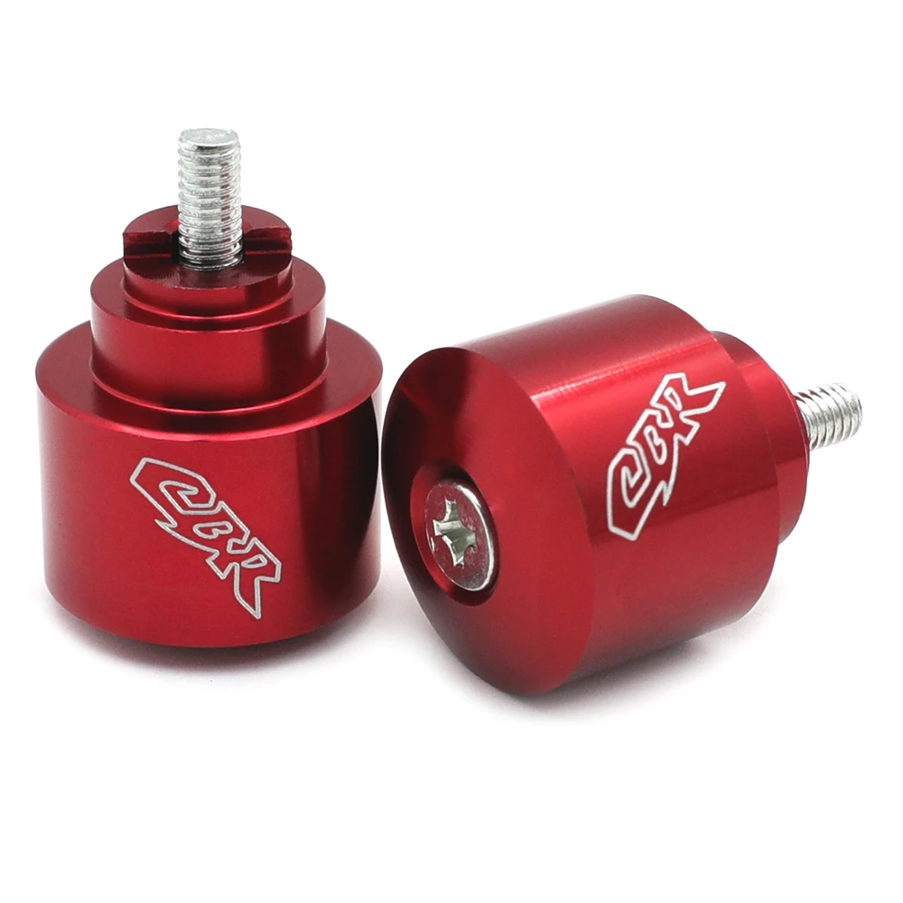 Фото Красные наконечники руля для Honda Cbr 600 900 929 954 1000 Rr F4I F4 1100-1986, запчасти для мотоцикла, бесплатная доставка №5