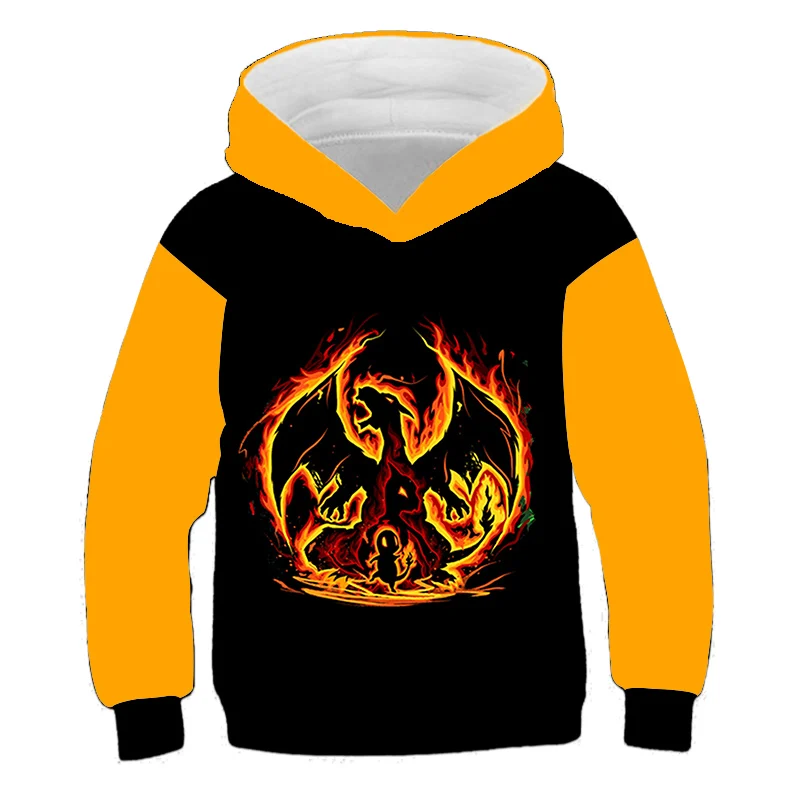 

new Animal Dinosaur 4-14T Boys and Girls Warm Jacket Dinosaur Hooded Spring Boys and Girls Clothes Hoodie Children's Clothing