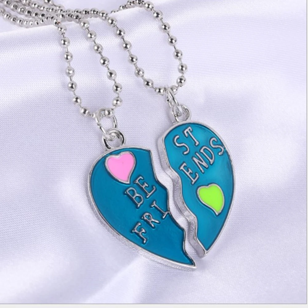 Новинка модное ювелирное изделие для хороших друзей подарок ожерелье с кулоном в