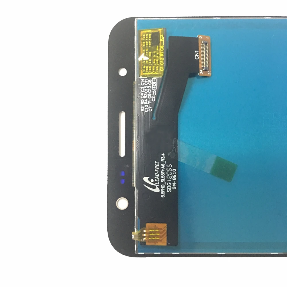 Оригинальный ЖК экран для samsung Galaxy J7 Prime sm g610 G610F G610M G610 кодирующий преобразователь