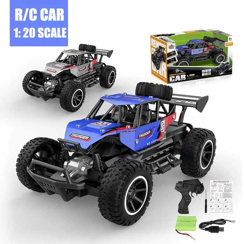 

1:20 Alloy RC Car 4WD 15km/h Voiture Remote Control Race Drift Crawler Models Vehicle Toys Gifts Rc Vehicles Off Road 4x4