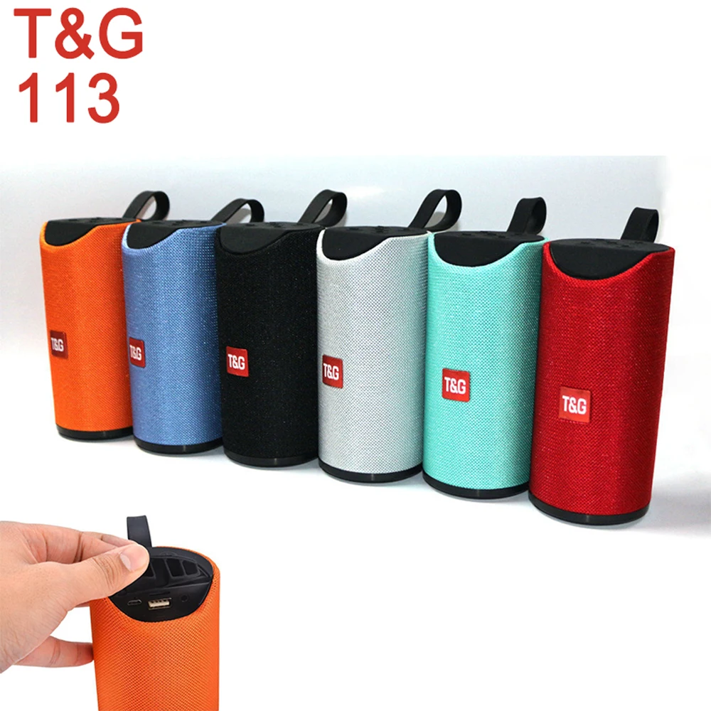 Hopestar TG113 10 Вт наружная Портативная колонка Беспроводная bluetooth USB TF fm радио