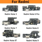 Шлейф для зарядки с USB-разъемом, док-станция для Xiaomi Redmi Note 5, 5A, 6, 7, 8, 9 Pro, 8T, 9S