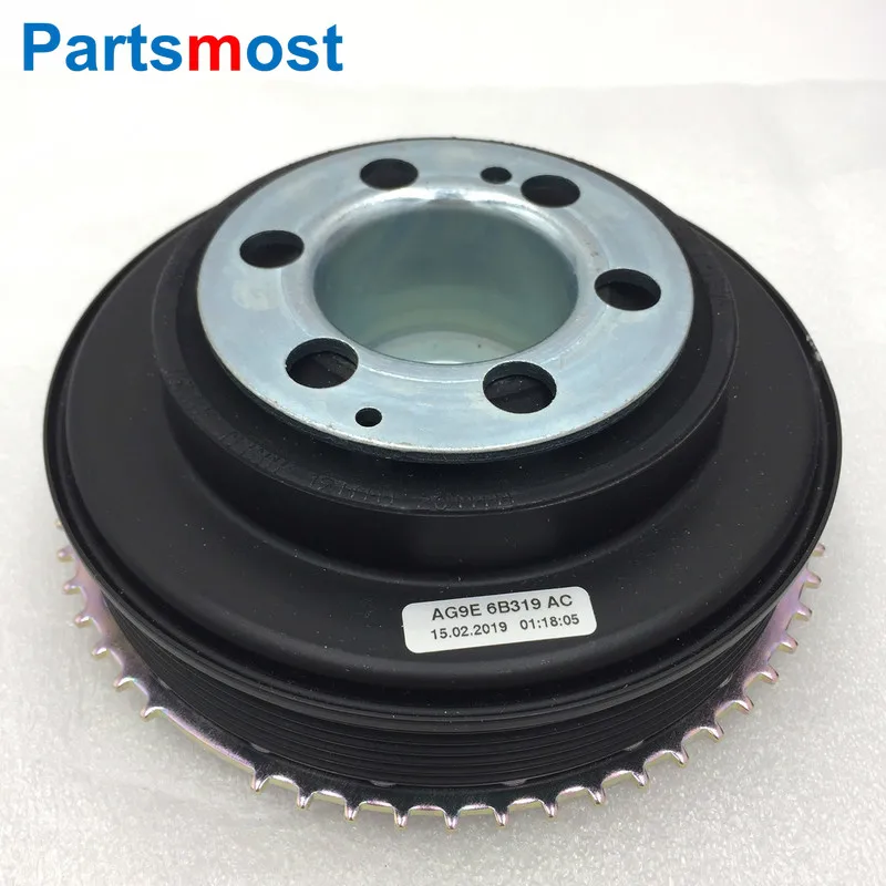 Шкив коленчатого вала для Land Rover freelander LR2 Evoque Discovery Sport Volvo XC60 XC90 S80 60 40 Ford 31480378 LR025252 LR078547