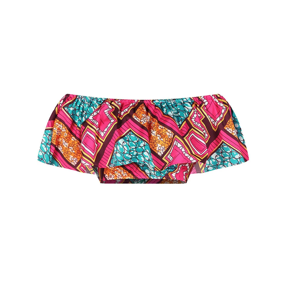 SUNGIFT Dashiki/Вечерние платья с открытыми плечами, разноцветное платье с принтом, африканская одежда для женщин, 2 предмета, 1 комплект, вечернее платье