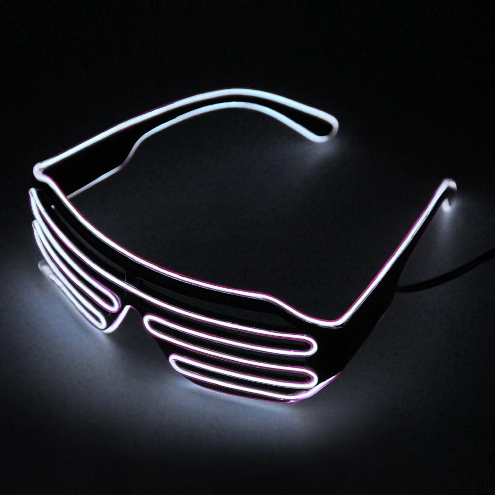 

Riding LED Glasses Light Up Shades Flashing Rave Wedding Party Indoor & Night Shows & Activities Glasses Sale 2020 Hot Wholesale