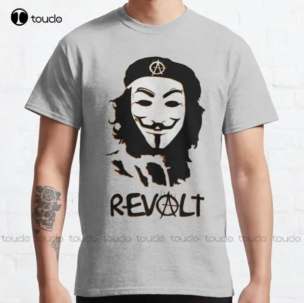 

Revolt Classic T-Shirt Custom Aldult Teen Unisex Digital Printing Tee Shirt Fashion Funny New Xs-5Xl Halloween Christmas Gift