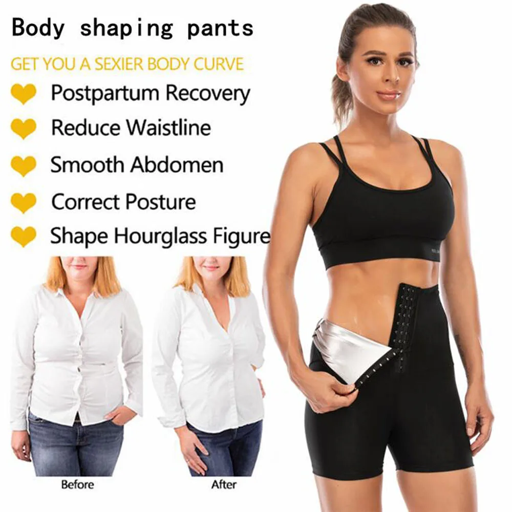2021 Women Shapewear Pants Shapers Waist Trainer Lost Weight Control Tummy Strap Slimming Fitness Neoprene Sauna Sweat Belt New