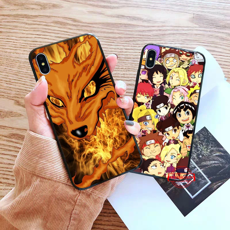 

Naruto Silicone soft Case for iPhone 5 SE 5S 6 6S Plus 7 8 11 Pro X XS Max XR