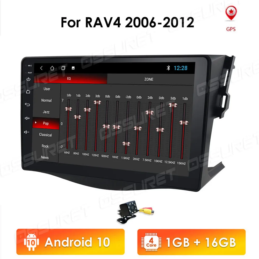 2.5D экран Автомобильный android gps навигатор плеер для Toyota RAV4 Rav 4 2007 2008 2010 2011