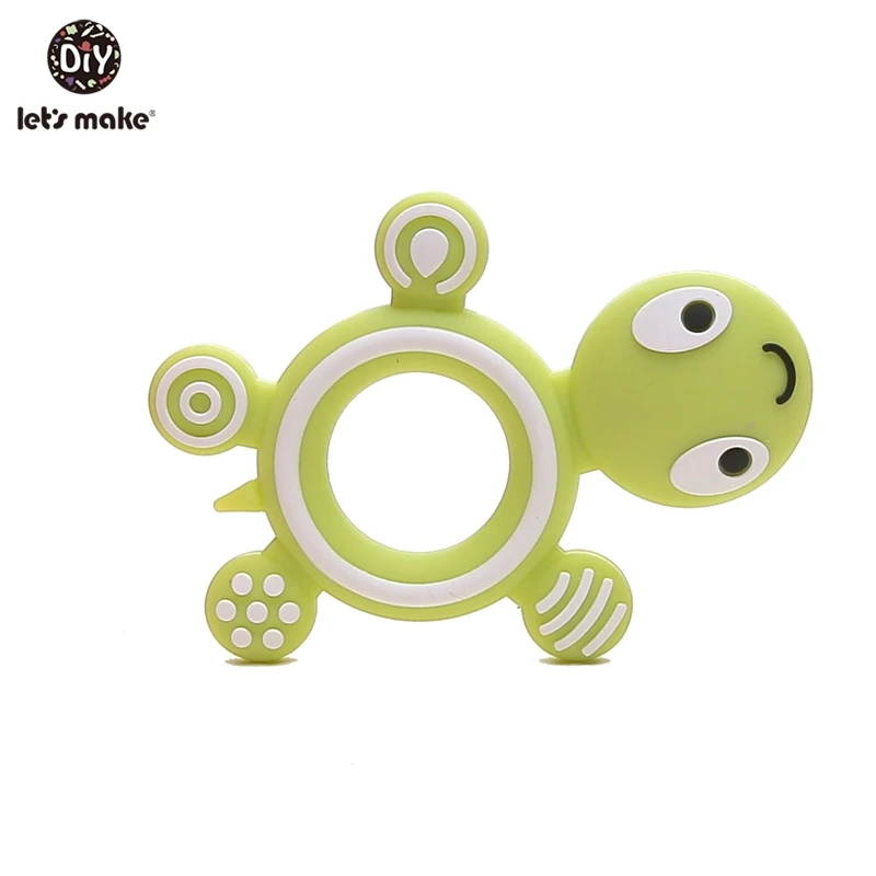 Let'S Make 1Pc Silicone Baby Teether Toddler Toys Diy Stroller Accessories For Pacifier Chain Owl Food Grade Toys Baby Teether - Цвет: 1ER129519