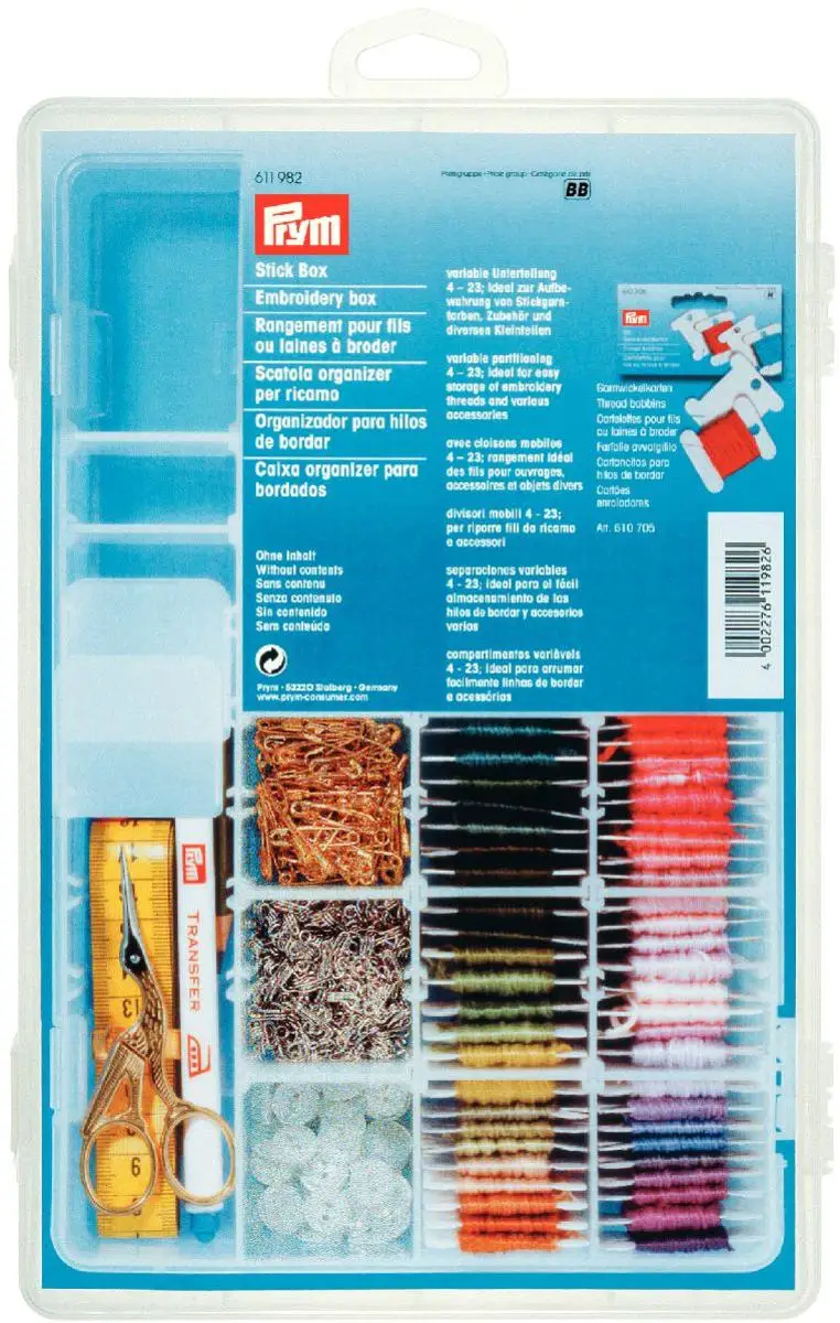 

611982 Embroidery box 27.7x19x4.5