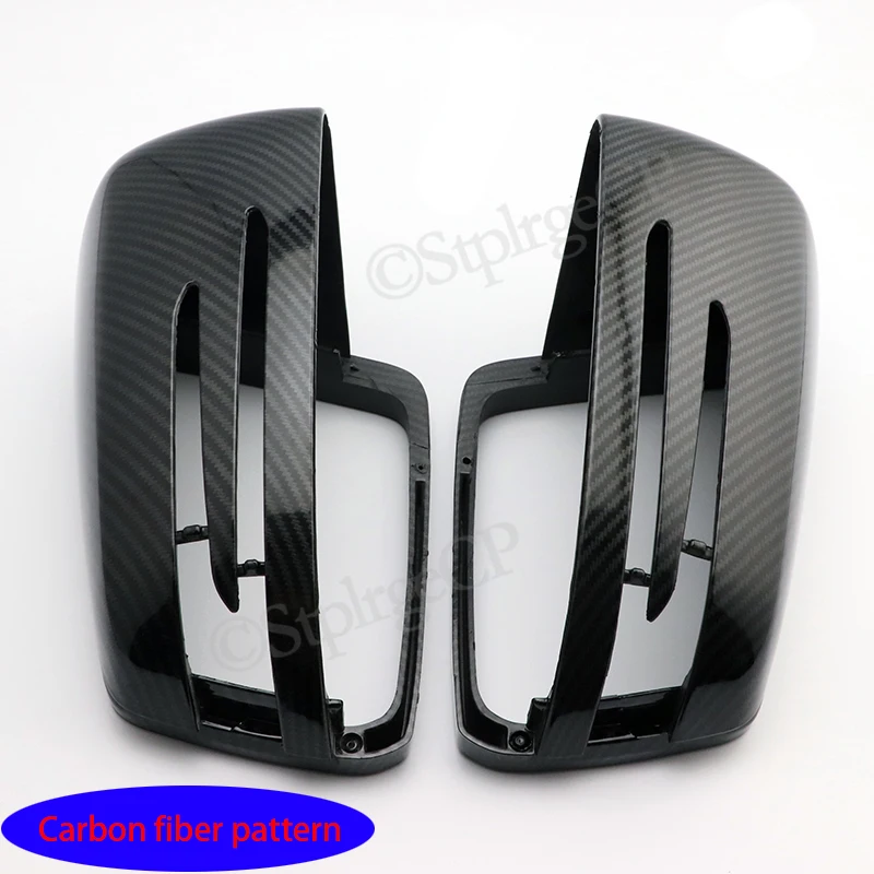 

Боковые зеркальные крышки для Mercedes Benz W176 W246 W212 W204 C117 X156 X204 W221 C218 A B C E S CLA GLA GLK, черные, замена