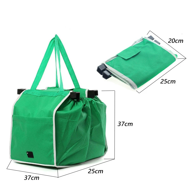 Экологичная сумка для супермаркета многоразовая кухонная складная хранения