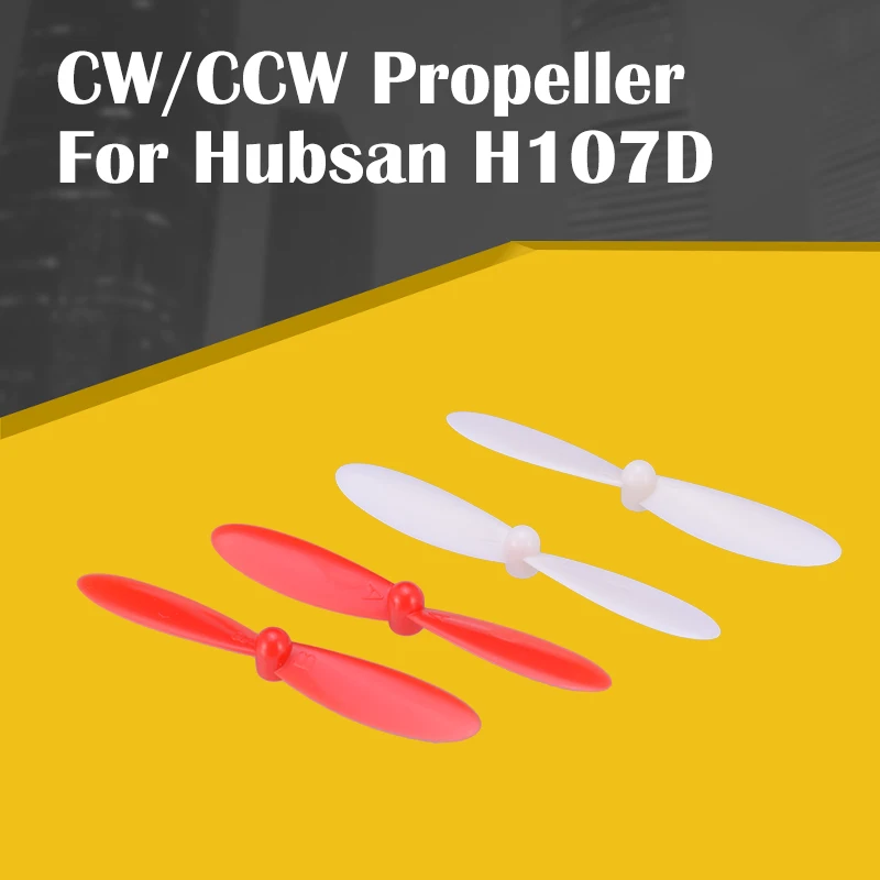 CW/CCW пропеллеры Запасное лезвие основной реквизит Пропеллер для Hubsan H107D RC Quadcopter 55