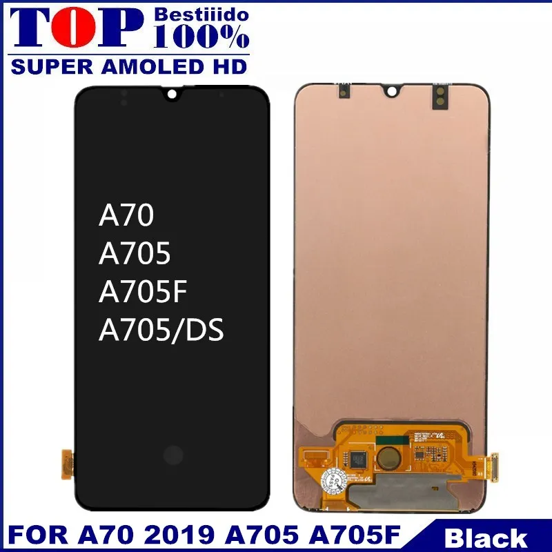 6 7 &quotдля samsung Galaxy A70 2019 A705 A705F SM Дисплей кодирующий преобразователь сенсорного
