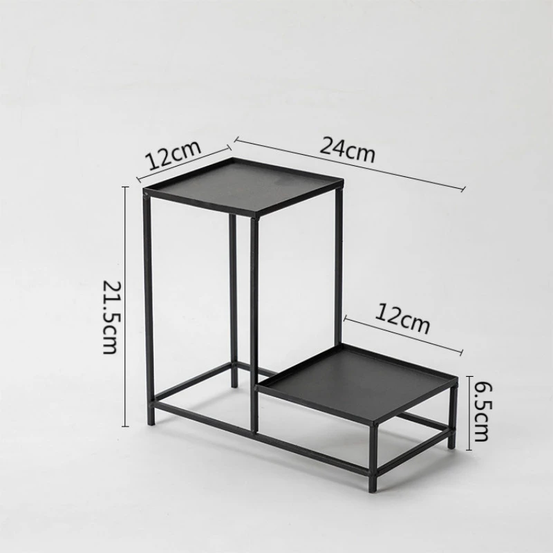 Подставки для торта черные стеллажи хранения полка украшения дома лотки витрина