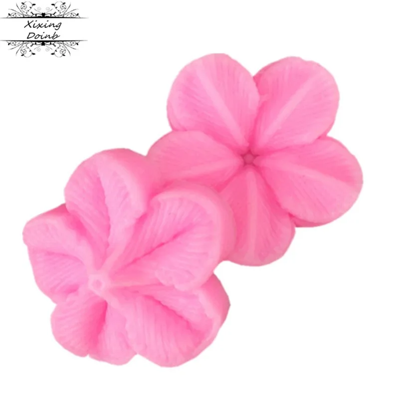 Силиконовая форма Xixing для 3d-печати зажим лепестков листьев помадка инструменты