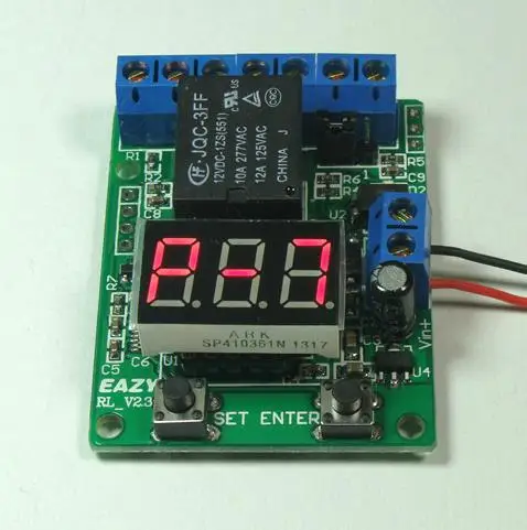 Высококачественный таймер контроля напряжения/Реле переключения задержки/плата