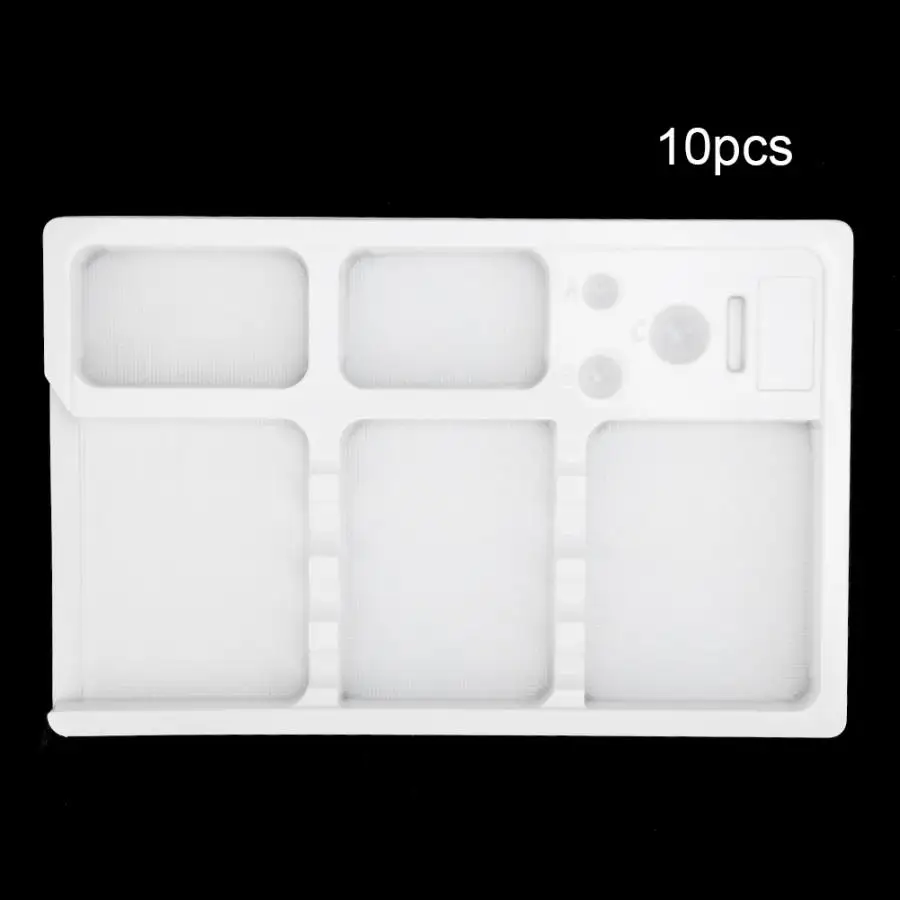 10 шт. аксессуары для перманентного макияжа одноразовый моющийся лоток