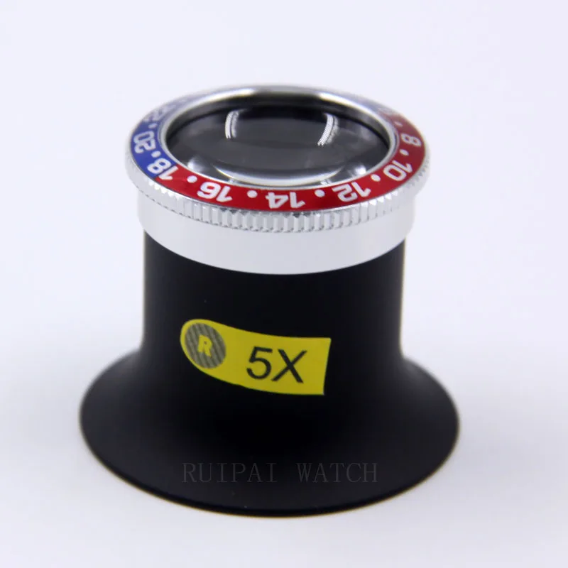 Премиум качество 3X/5X/10X/20X коллекторы часов Eye Loupe RLX SubMariner и GMT Series|Ремонтные