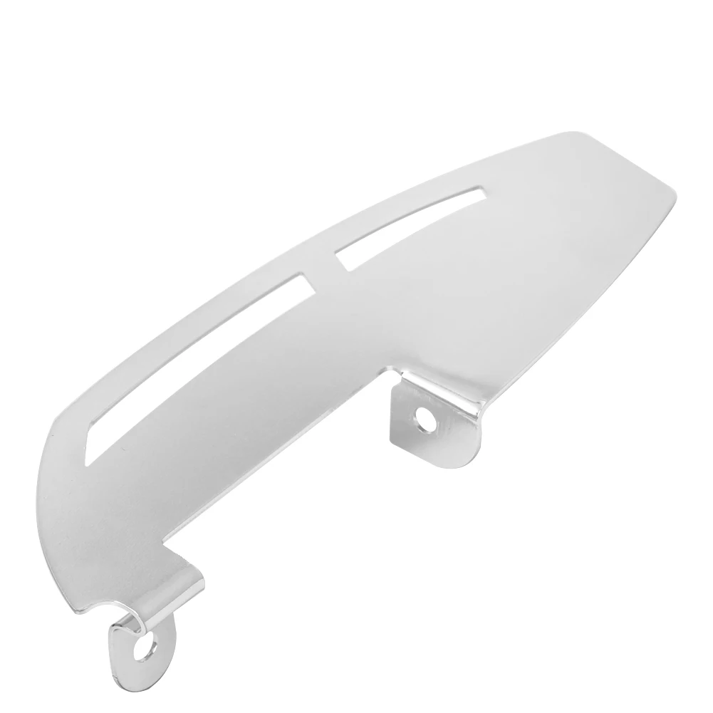 Motorcycle Chrome Driver Floorboard Footboard Heel Guard For Harley Touring Road King Electra Glide Softail CVO Ultra FLTRUSE | Автомобили