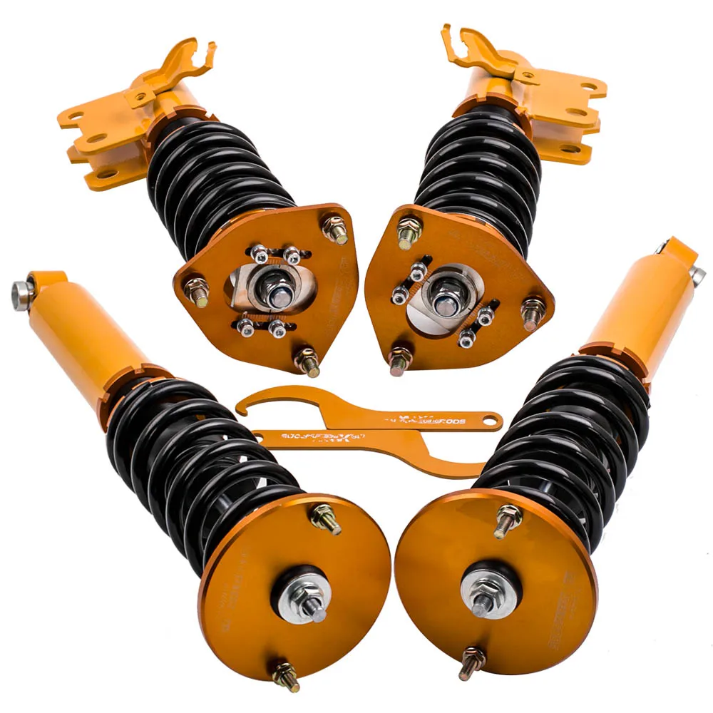 

Coilovers for 240sx S14 95-98 Suspension Strut shock Adjustable Spring Height for 200SX Silvia 1994-1998 Coilover Coil Struts