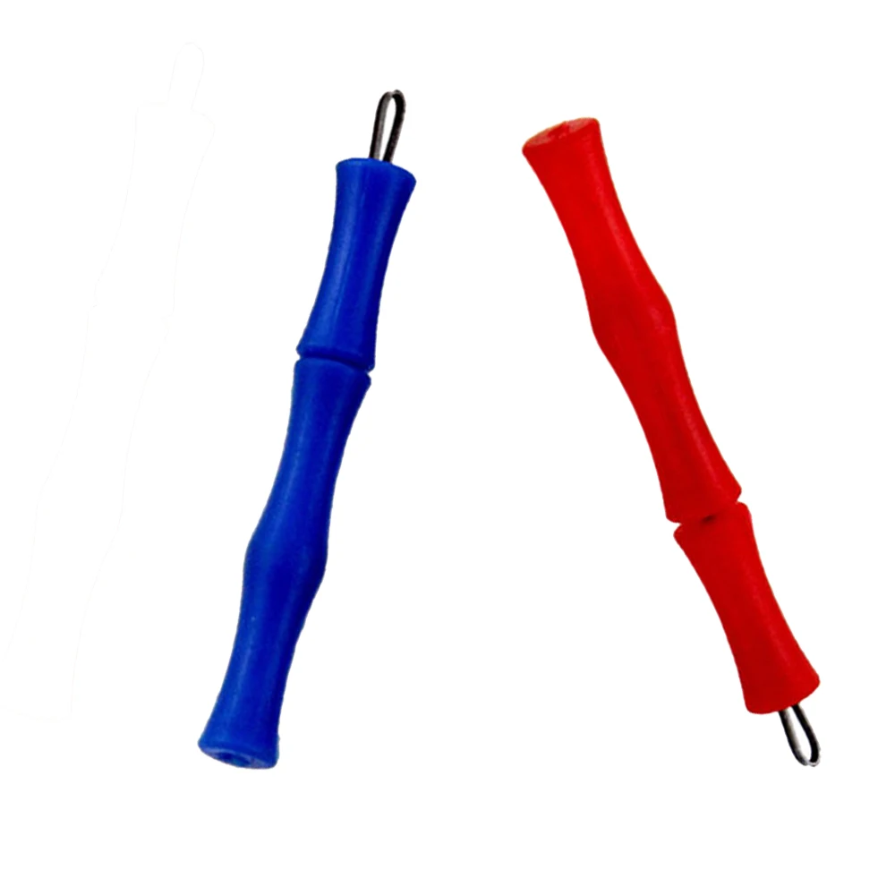 2 шт. стрельба из лука защита тетива палец Saver Tab e flecha силиконовый выпуск изогнутый