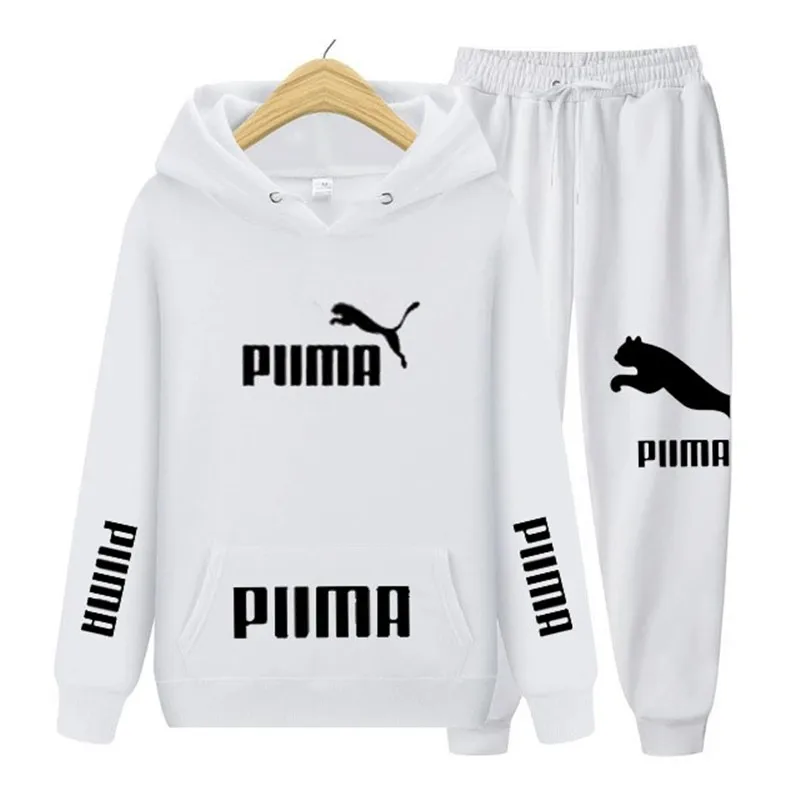 

2021 new autumn/winter men's suit hoodie + pants PUMA sportsuit casual sportswear track and field brand sportswear