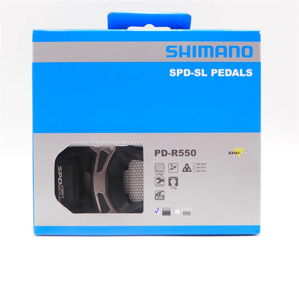 SHIMANO R550 SPD SL дорожный велосипед педали с SM SH11 бутсы самоблокирующийся PD R550|bike